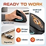Delton S12 Wireless Ergonomic Vertical Left-Handed USB-A/C Mouse, Black (DMERG12LWB)~#|#~4CD3643F-9444-4351-9F6D22653546AAD7_sc7
