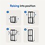 FlexiSpot NeoPod Lift Series Sound Absorbing Privacy Booth, White (EP1F-2W)~#|#~4CD56296-93C1-46F9-A73503C8DFF08CFD_sc7