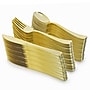 Elama Plastic Dinnerware Set, White/Gold, 150 Pieces/Set (935124340M)~#|#~4CD6F265-21ED-40AA-82A5CA647275BF2E_sc7