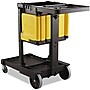 Rubbermaid 6181 Locking Janitor Cleaning Cart Cabinet, Yellow Polyethylene (RCP6181YEL)~#|#~4CE11A77-82CE-4AB5-828D16AB22527211_sc7