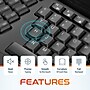 Delton G18 Wireless Ergonomic Keyboard and Optical Mouse Combo, Black (DKMKITERG18-WB)~#|#~4CE75ADB-6090-45BE-A2DD1EF6DBEC0C83_sc7