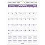 2027 AT-A-GLANCE 8" x 11" Monthly Wall Calendar, White/Purple (PM1-28-27)~#|#~4CF1A762-3A97-45F6-8B2438445ECE9A36_sc7