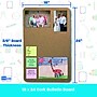Flipside Cork Bulletin Board, 2' x 1.5', 5/Carton (10086)~#|#~4CF6B9A6-0510-48CB-87A0B154A9ADF328_sc7