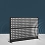 Luxor Studio Modular Wall Room Divider System Acoustic Panel, 48" H x 70" W, Freestanding, Gray, PET (PPWL001)~#|#~4D034DD7-524D-474E-A4BA103E1EB4DCF1_sc7