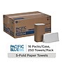 Pacific Blue Basic Single Fold Paper Towels, 1-ply, 250 Sheets/Pack, 16 Packs/Carton (20904)~#|#~4D2352B8-3266-4EBE-8A6BC74CCCEA9CB7_sc7