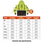 GloWear 8318BK High Visibility Long Sleeve Black Bottom Hooded Zip-Up Sweatshirt, ANSI Type R Class 3, Lime, 2XL (23066)~#|#~4D480412-8A03-4BFA-80DFF0267F6C4A47_sc7