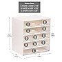 Mind Reader 11-Compartment Plastic Craft Organizer, White (ORG-WHT)~#|#~4D4B698E-6D41-4D1B-9C7E25EC50273DE9_sc7