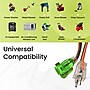 GoGreen Power 25' Indoor/Outdoor Extension Cord, 14 AWG, Orange (GG-13825)~#|#~4D4FBF1E-E783-4369-A7FAC666B471AC16_sc7