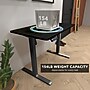 Mount-It! 40"W Electric Rectangular Adjustable Standing Desk, Black (MI-8035)~#|#~4D535D2A-D156-4EA6-A6691B02DD9D9E6F_sc7
