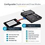 StarTech.com Standalone 1:1 M.2 NVMe/SATA/AHCI/2.5/3.5in SATA Drive Duplicator/Eraser, HDD/SSD Wiper/Cloner  (SM2DUPE11)~#|#~4D5D1952-1D62-48C1-93C72A1BC8493DD3_sc7