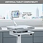 Mount-It! MedHub Mobile Medical Cart Workstation with Tablet Mount and Locking Caster Wheels, White/Grey (MI-16018)~#|#~4D77303B-79BC-414A-8D1EF57C34567685_sc7