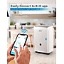 Black & Decker Energy Star 50-Pint Portable Dehumidifier, WiFi Enabled, 2-Speed, Covers up to 4500 sq. ft., White (BDT50PWTBWF)~#|#~4D8B2D96-A685-42F0-BD79DB93A019FCFE_sc7