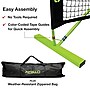 Xcello Sports Portable Pickleball Net System with Carry Bag, Black/Green (XS-PB-NET-1)~#|#~4D92DA4D-F3C0-42A9-B73C98308BC6A6D9_sc7