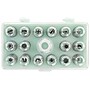 Martha Stewart Stainless Steel Assorted Cake Decorating Nozzles, 16 Piece (935117932M)~#|#~4D9556DB-FB46-4471-B40FF74ACD1A15CF_sc7