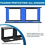 Mount-It! Under Desk Laptop Holder, Fits Laptops, Tablets, and More, Black (MI-7158)~#|#~4D97076E-D8FA-4180-B1E4ACA0C5270148_sc7