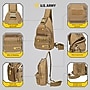 U.S. Army DELTA Tactical Polyester Sling Bag, Coyote (USBDEL12COY)~#|#~4D989ABB-033B-4230-80ADAD014E49B1D2_sc7