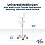 Viva Comfort Welch Allyn Connex Spot Monitor Adjustable Mobile Stand with Work Surface, White (ADI912-C-MP-02-MK)~#|#~4DAD4E11-F421-4425-9E189CF9684441A6_sc7