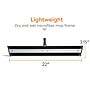 Coastwide Professional™ 22" Microfiber Wet Mop Frame, Aluminum (CW58014)~#|#~4DB67DFF-85D9-4FDA-AE157484A024865F_sc7