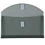 JAM Paper Premium Plastic Filing Envelope with Hook & Loop Closure, Gray, 3/Pack (921V1SMX3)~#|#~4DBB0213-58EC-4FC3-93CFD513D659A461_sc7