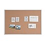 U Brands Basics Cork Bulletin Board, Silver Frame, 47"H x 70"W (023U00-01)~#|#~4DC559DF-2F00-4FE0-B7860F8D5FD8573F_sc7