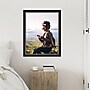 Amanti Art Eva 22" x 28" Picture Frame, Matte Black/Silver (A42677345710)~#|#~4DD1868E-B62B-434B-9720313F4803E5D5_sc7