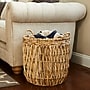 Household Essentials Tall Handwoven Banana Leaf Wicker Floor Basket Decorative Storage Basket with Handles (HHML-6649)~#|#~4DD4D8CA-20A4-41E4-A19FC319170AD1B4_sc7