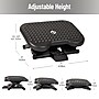 Mind Reader Tilt Adjustable Foot Rest, Black (FTREST-BLK)~#|#~4DEA4E72-3CB5-4A38-ABCF5678A99DBA2B_sc7