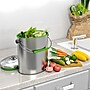 iTouchless 1.6-Gallon Indoor Compost Bin, Silver/Green (CB06OT)~#|#~4DF00A4D-E127-4DE0-BA581A4BF18A3181_sc7