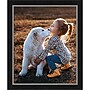 Amanti Art Eva 18" x 22" Picture Frame, Matte Black/Silver (A42678297450)~#|#~4DF4F062-9EB6-44EA-BC9D1532D88D852B_sc7