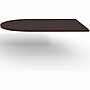 Lorell Prominence 2.0 72”W x 48”D 1.5” Thickness Half-Racetrack Shaped Table Top, Laminate, Mahogany (LLRPOC4872MY)~#|#~4E0B615C-79B8-4000-BD3917A6DB5484BA_sc7