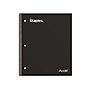 Staples Premium 1-Subject Notebook, 8.5" x 11", Graph Ruled, 100 Sheets, Black (TR58322)~#|#~4E311995-843F-4E79-80A2A33EDEB1F551_sc7