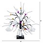 Nearly Natural 1.5' Pre-Lit Artificial Ghost Dolls, Spiders, Bats & Pumpkins Ornament Tree with 24 Lights, Black  (T5367)~#|#~4E36206C-3401-499B-B072E60447E842C1_sc7