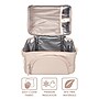 bentgo Deluxe Insulated Lunch Bag, 2-Compartment, Sand (BGOBG2-SD)~#|#~4E5373AF-EC2C-40BC-BBBD0FCB8B39C0E7_sc7