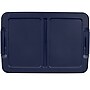 Home Logic 15 Qt. Latch Lid Storage Bins, Clear/White, 8/Pack (7101)~#|#~4E548101-C57F-47CC-A0579C54E3574883_sc7