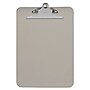 Plastic Clipboard With High Capacity Clip, 1" Capacity, 8 1/2 x 12, Smoke~#|#~4E58FA2E-2D73-4845-8BFB64551D512CEA_sc7