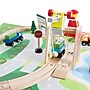 Hey! Play! Wooden Train Set & Play Mat, Multicolored (80-HJD931029)~#|#~4E7535FA-40EF-4498-AB8A3F4D50B88705_sc7