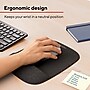 Staples TECH Gel Non-Skid Mouse Pad/Wrist Rest Combo, Black, 10/Pack (79054-VB)~#|#~4E7538F8-EDE3-400F-B1627A052993BC4E_sc7