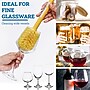BISON LIFE 4" Polyester Goblet Cleaning Brush, Yellow, 6/Pack (BPKH-CB11-Y-6)~#|#~4E7BFB00-505E-4F4C-B7443DFF9460D98D_sc7