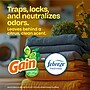 Glad ForceFlex Tall 13 Gallon Drawstring Kitchen Trash Bag, Gain Original with Febreze Freshness, White, 80 Total Bags (78750)~#|#~4E8F24A4-0A2E-44AA-A7271B767E735B09_sc7