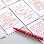 Staples Permanent Markers, Ultra Fine Tip, Red, 12 Pack – Duramark Precision Markers for Detailed Writing & Labeling~#|#~4EA8DBB3-76EC-4FCD-AEB8EE1CD7B879A0_sc7