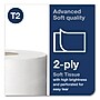 Tork Advanced Mini Jumbo Roll Bath Tissue, Septic Safe, 2-Ply, White, 3.48" x 751 ft, 12 Rolls/Carton (TRK12024402)~#|#~sp111256768_sc7