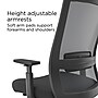 Staples Prestige Marrett Ergonomic Fabric Swivel Task Chair, Black (UN53249)~#|#~4EB54381-1C5A-47F7-87B4E39FDB1FF30E_sc7