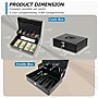 CARL Tiered Door Level Cash Box, Black (CB-2011)~#|#~4EE5E985-AC87-42A5-8C9F3A05E4C1412E_sc7