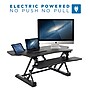 Mount-It! 49"W Electric Adjustable Standing Desk Converter with USB Charging Port, Black (MI-7962)~#|#~4EEAB4A8-C074-4134-AC7C32828B9AEF4F_sc7