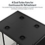 FlexiSpot NeoPod Flex Series Sound Absorbing 4-Person Privacy Booth, Black (P4F-2B)~#|#~4EF98EDB-07A6-4739-9A96EE17445D4A94_sc7