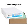 Staples® 60% Recycled Pressboard Classification Folder, 2-Dividers, 2 1/2" Expansion, Legal Size, Green, 20/Box~#|#~4F032ED7-0435-4CA2-A588624BE7B7DBC3_sc7