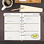 2027 AT-A-GLANCE 8.5" x 5.5" Weekly & Monthly Planner Refill, White/Brown (481-285Y-27)~#|#~4F039B82-1553-4DB6-B34F83C20909A7BF_sc7