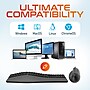 Delton KB250/S38 Wired Ergonomic Keyboard and Optical Mouse Combo, Black (DKME250S38-U)~#|#~4F0670AA-C3BA-464B-A7E72205B26628DA_sc7