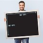 Flipside Chalkboard, 36" x 48", Wood Frame (34200)~#|#~4F07493B-57FC-451B-98BC87B8241FA7FC_sc7