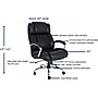 Lorell UltraCoil Comfort Big & Tall Chair, 500 lb. Capacity, Black (LLR99845)~#|#~4F12602B-B663-447C-98C88A34D8CC33B1_sc7